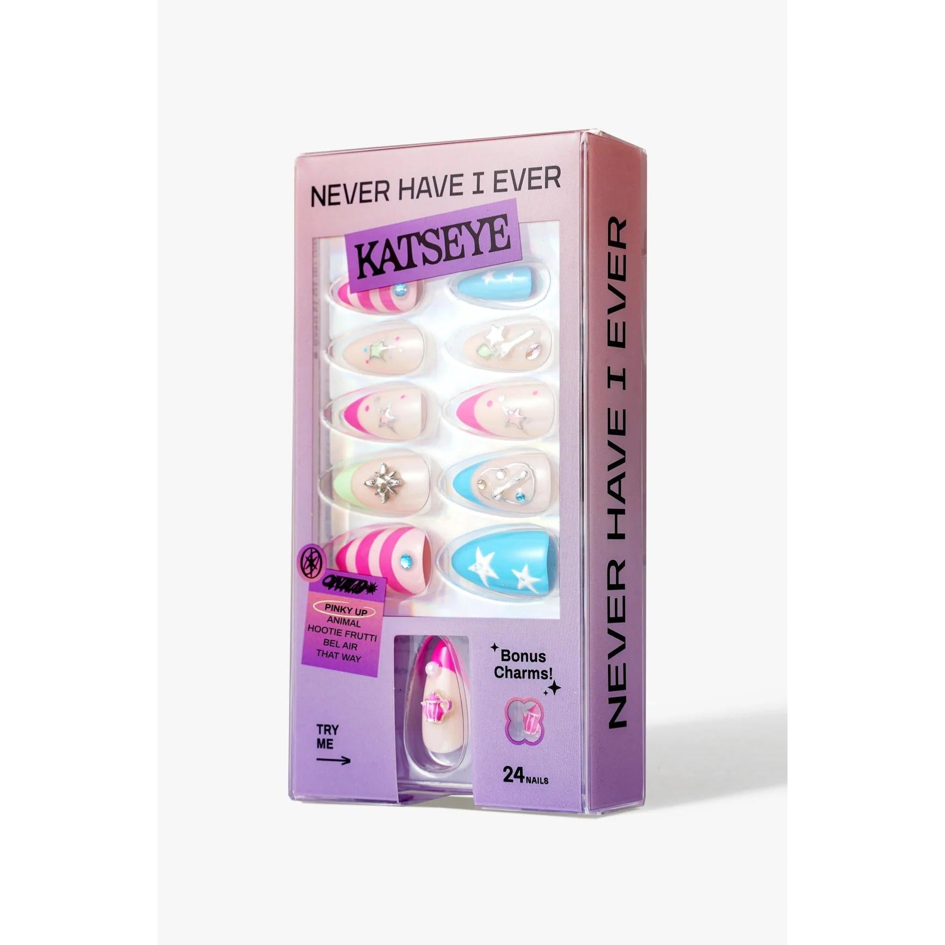 Never Have I Ever - Pinky Up – Almond Press-On Nails - Nail Extensions at Beyond Polish