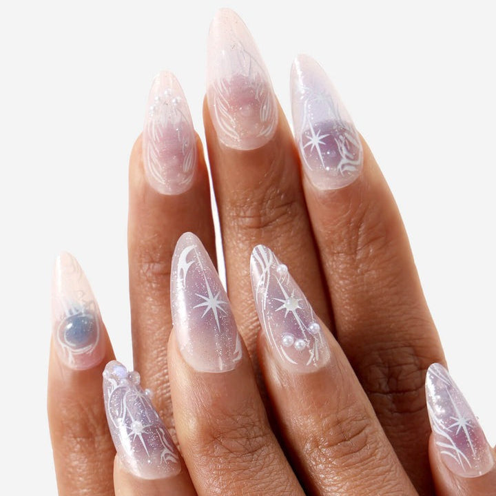 Never Have I Ever - Rave Princess - Almond Press-On Nails - Nail Extensions at Beyond Polish