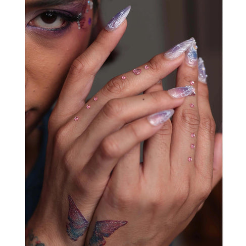 Never Have I Ever - Rave Princess - Almond Press-On Nails - Nail Extensions at Beyond Polish