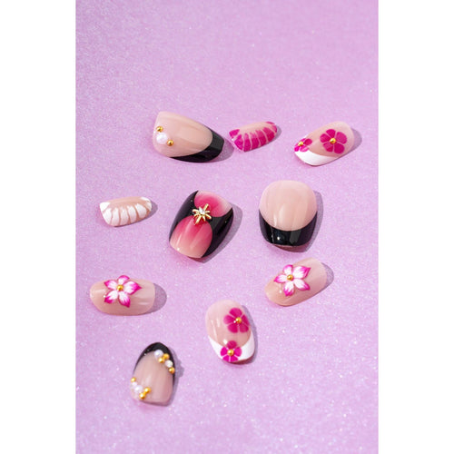 Never Have I Ever x Katseye - That Way – Short Oval Press-On Nails