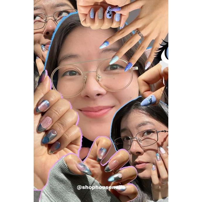 Never Have I Ever - Titanium Jelly - Press-On Nail By Jade Roland - Nail Extensions at Beyond Polish