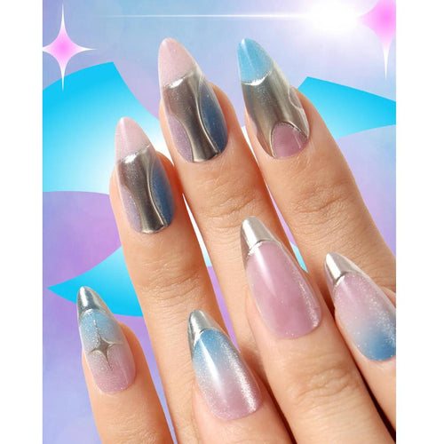 Never Have I Ever - Titanium Jelly - Press-On Nail By Jade Roland