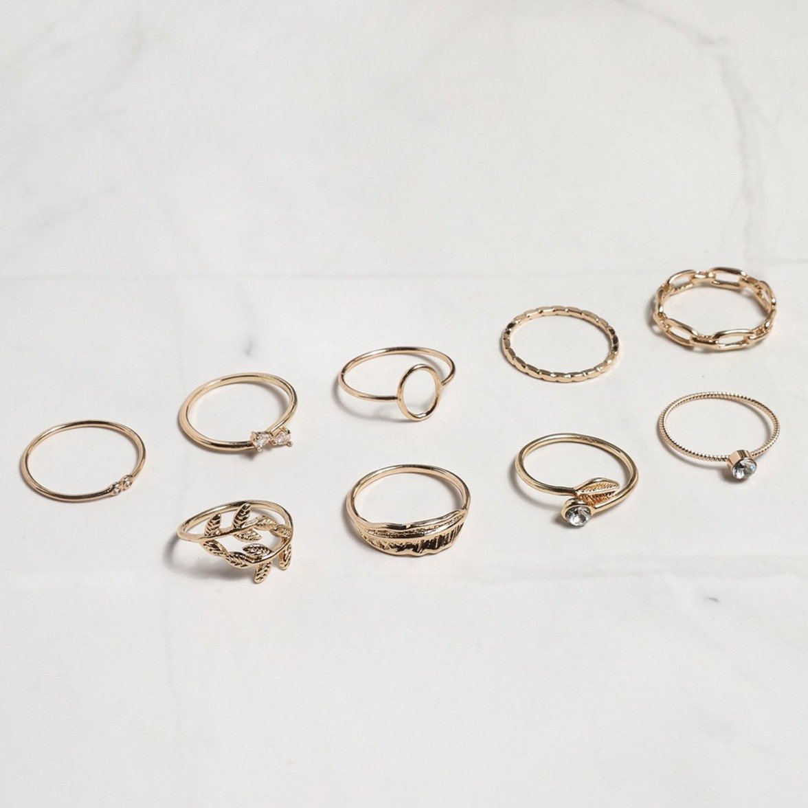 Nine Lives Multi Ring Set - Rings at Beyond Polish