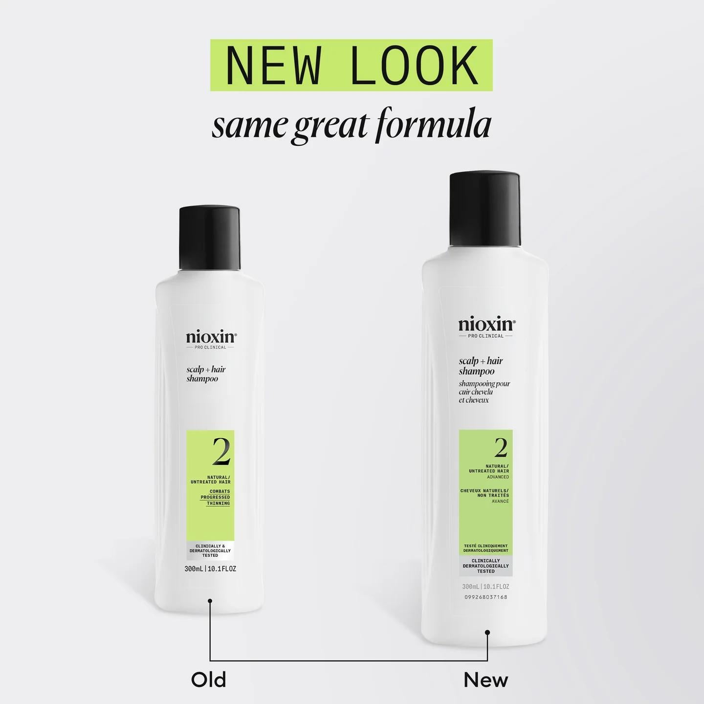 Nioxin - System 2 Cleanser Shampoo 33.8 oz - Hair at Beyond Polish