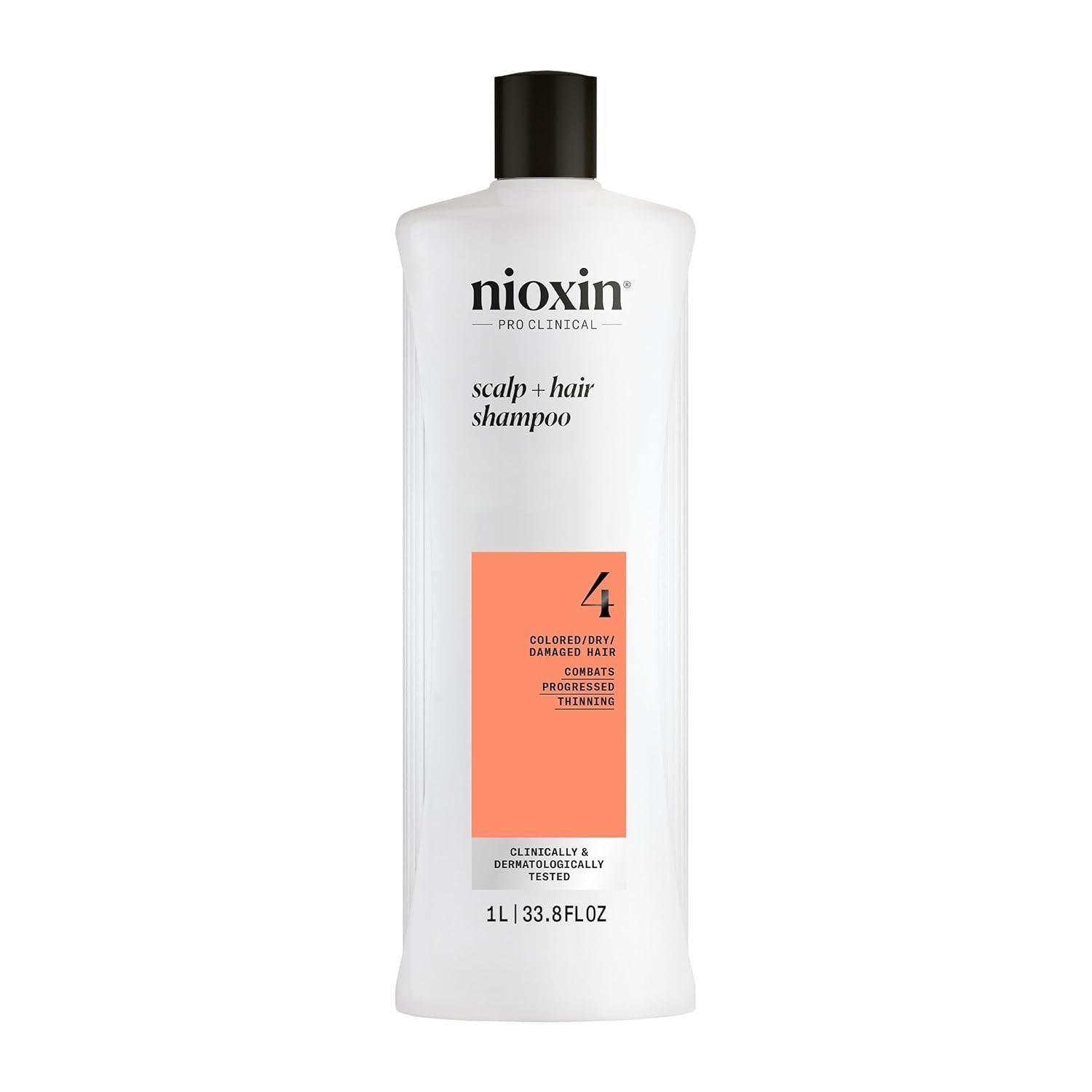 Shampooing nettoyant Nioxin System 4