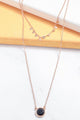 Noir Layered Necklace - Necklaces at Beyond Polish
