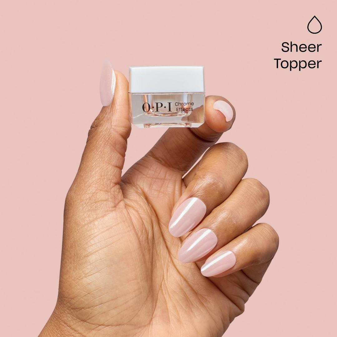 OPI - Chrome Effects - Tin Man Can Glaze 1g - Nail Art at Beyond Polish