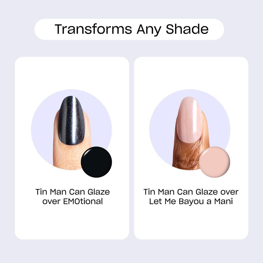 OPI - Chrome Effects - Tin Man Can Glaze 1g - Nail Art at Beyond Polish