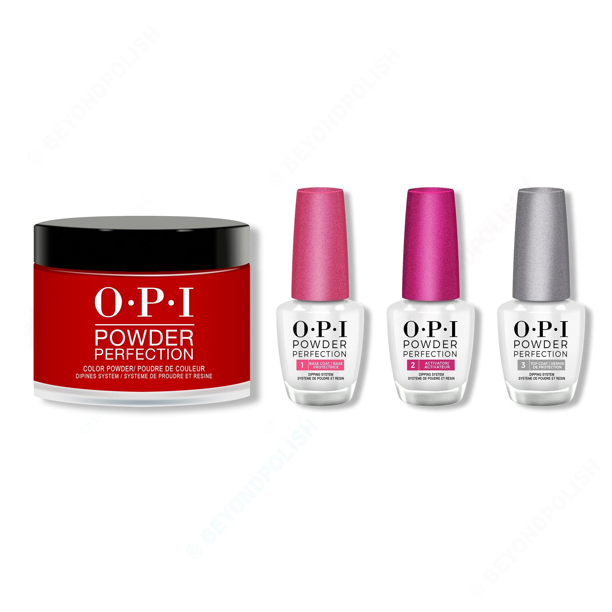OPI - Dip Powder Combo - Liquid Set & Emmy, have you seen Oscar? - Dipping Powder at Beyond Polish
