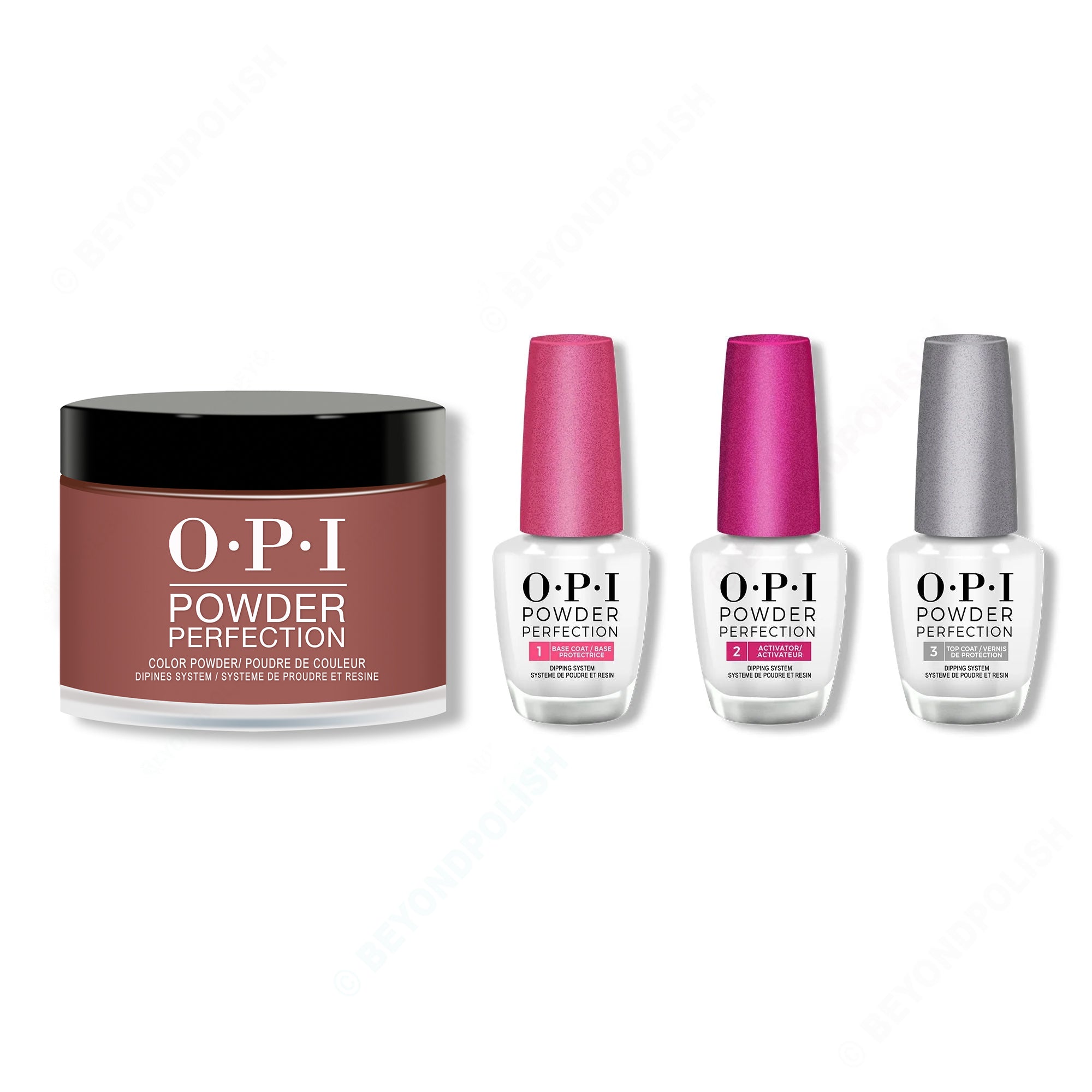 OPI - Dip Powder Combo - Liquid Set & Espresso Your Inner Self - Dipping Powder at Beyond Polish
