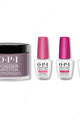 OPI - Dip Powder Combo - Liquid Set & Lincoln Park After Dark - Dipping Powder at Beyond Polish