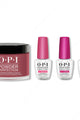 OPI - Dip Powder Combo - Liquid Set & Malaga Wine - Dipping Powder at Beyond Polish