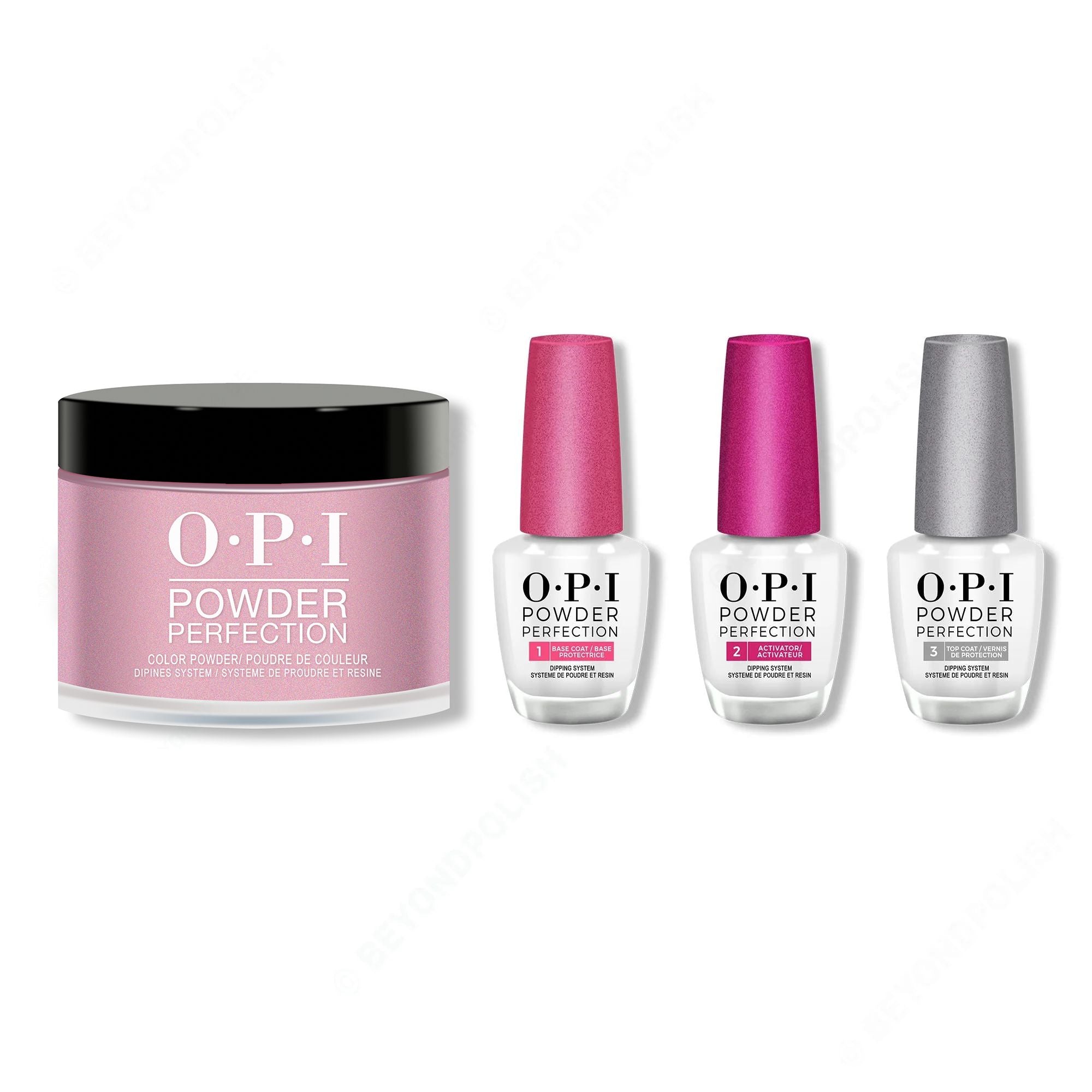 OPI - Dip Powder Combo - Liquid Set & Metallic Mic Drop - Dipping Powder at Beyond Polish