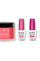OPI - Dip Powder Combo - Liquid Set & Red Hot Rio - Dipping Powder at Beyond Polish