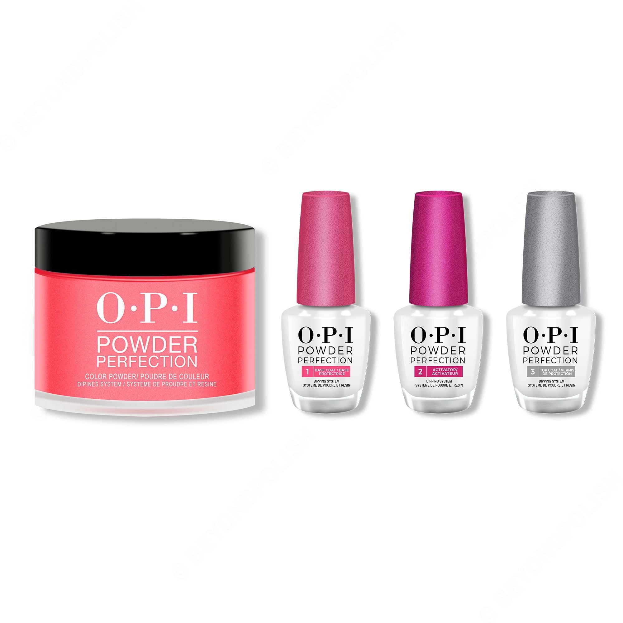 OPI - Dip Powder Combo - Liquid Set & Red-veal Your Truth - Dipping Powder at Beyond Polish
