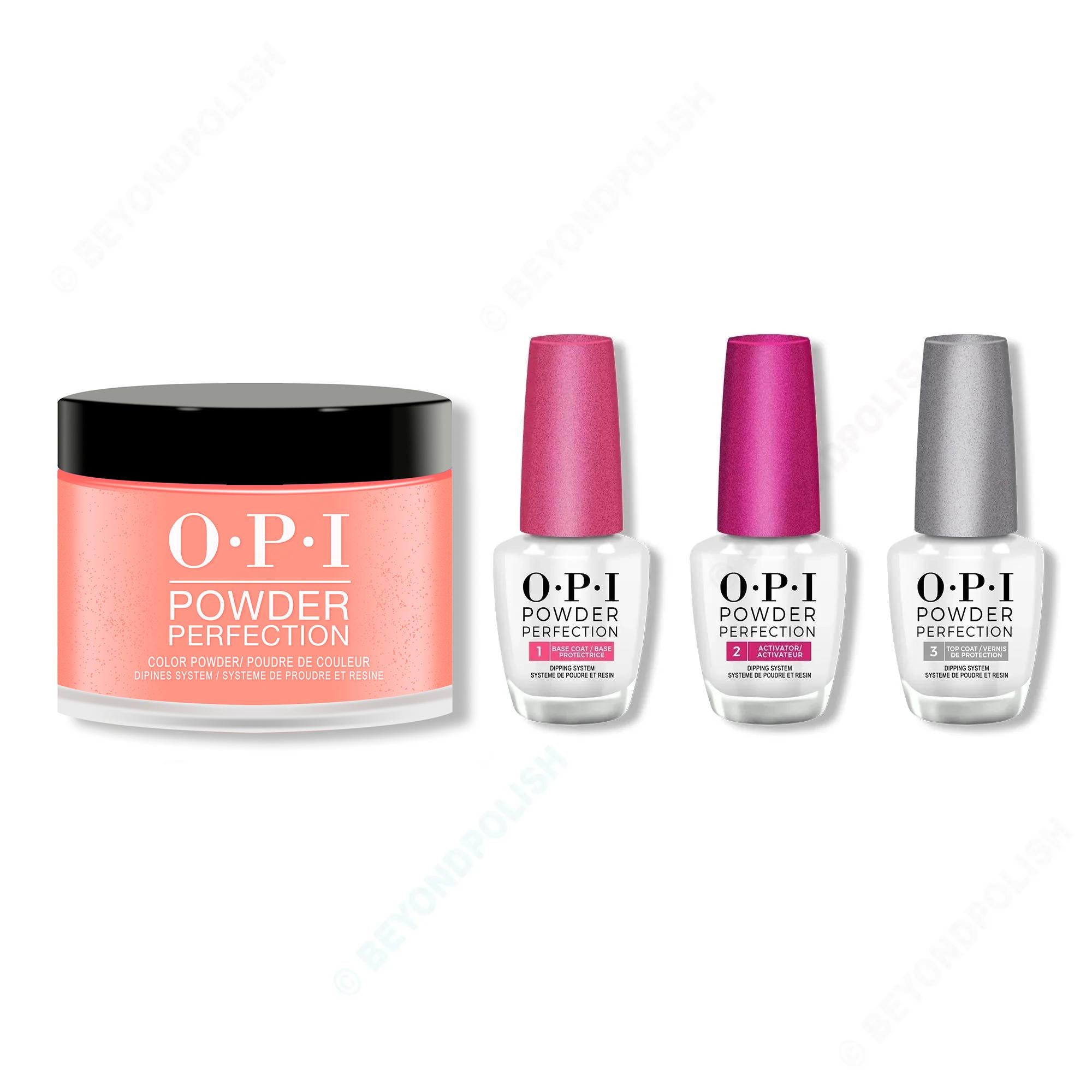 OPI - Dip Powder Combo - Liquid Set & Shrimp Cocktail - OPIcons Spring 2026 - Dipping Powder at Beyond Polish