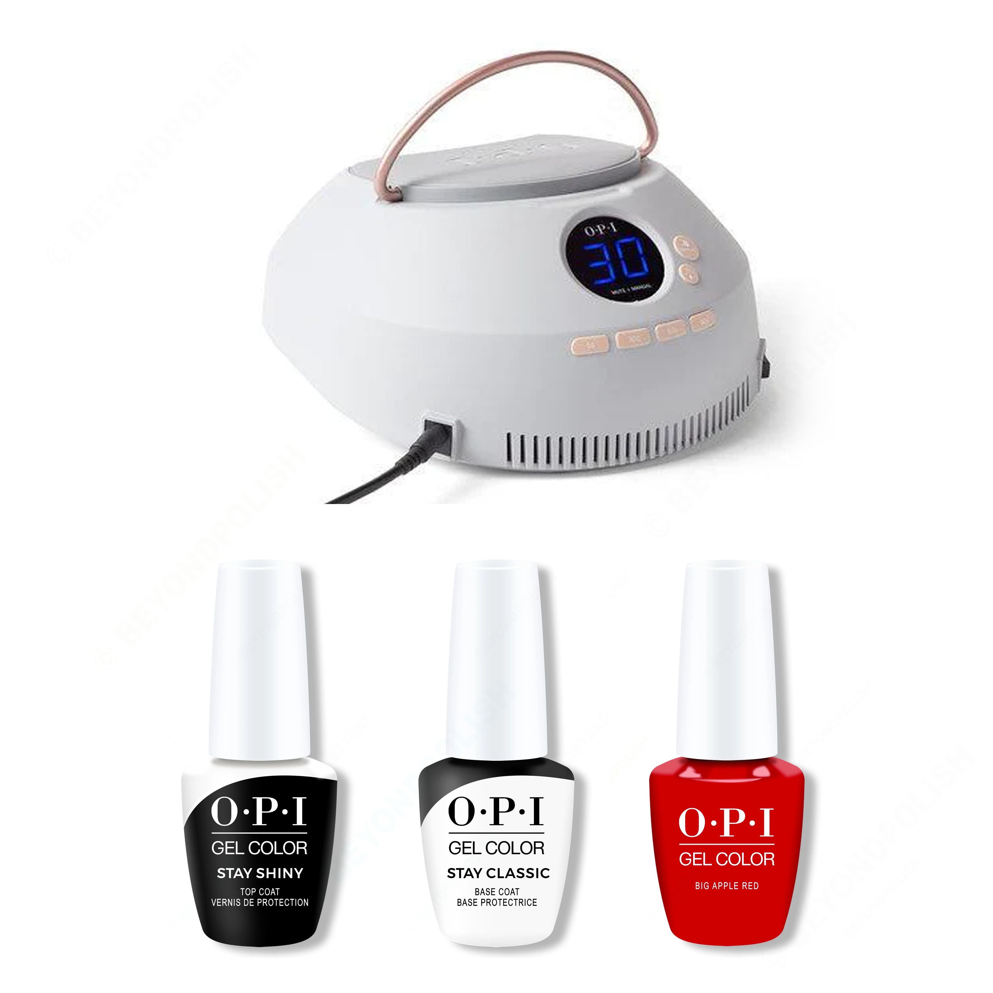 OPI - Gel Basic Kit & Big Apple Red - Gel Polish at Beyond Polish