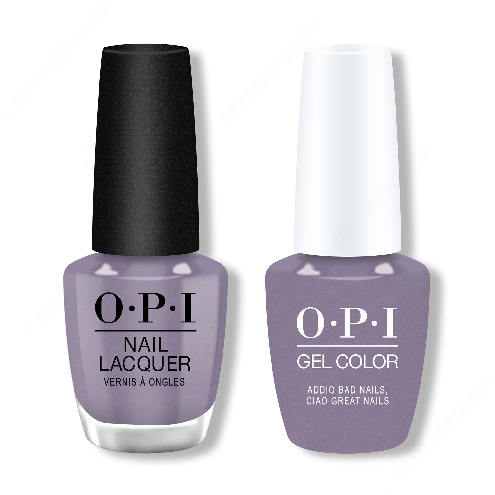 OPI - Gel & Lacquer Combo - Addio Bad Nails, Ciao Great Nails - Gel & Lacquer Polish at Beyond Polish