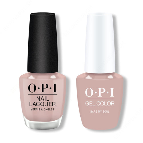 OPI - Gel & Lacquer Combo - Bare My Soul