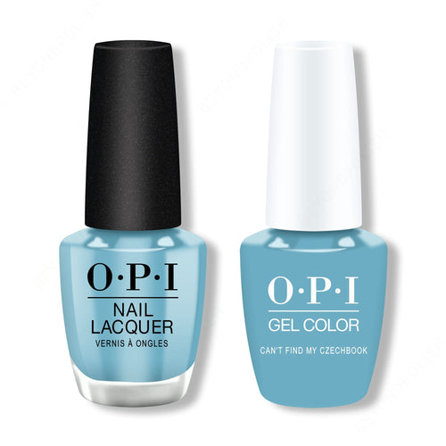 OPI - Gel & Lacquer Combo - Can't Find My Czechbook