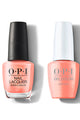 OPI - Gel & Lacquer Combo - Data Peach - Gel & Lacquer Polish at Beyond Polish