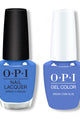 OPI - Gel & Lacquer Combo - Dream Come Blue - Gel & Lacquer Polish at Beyond Polish