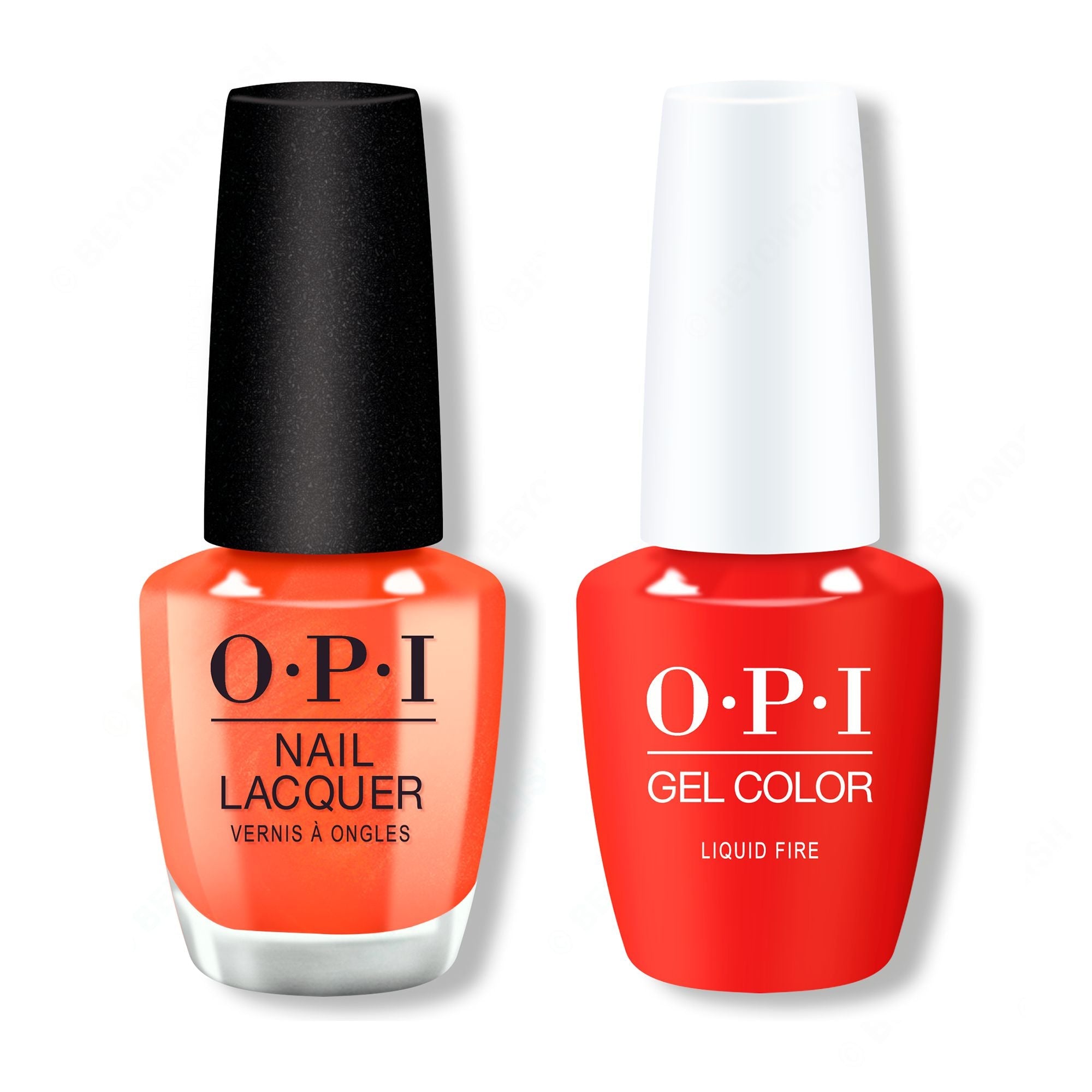 OPI - Gel & Lacquer Combo - Liquid Fire - Gel & Lacquer Polish at Beyond Polish