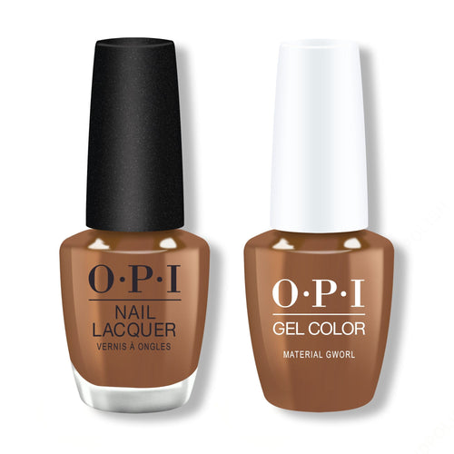 OPI - Gel & Lacquer Combo - Material Gworl