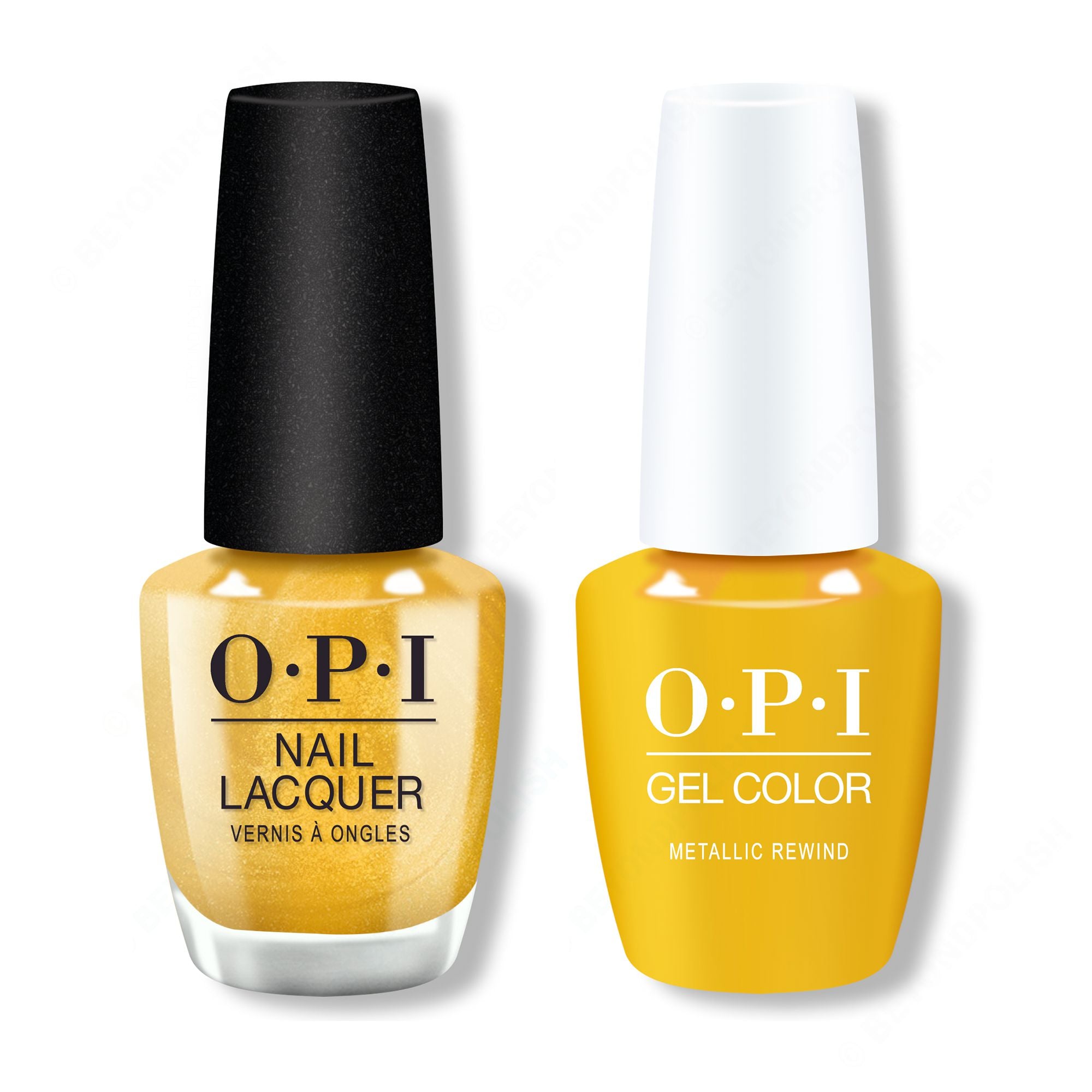 OPI - Gel & Lacquer Combo - Metallic Rewind - Gel & Lacquer Polish at Beyond Polish