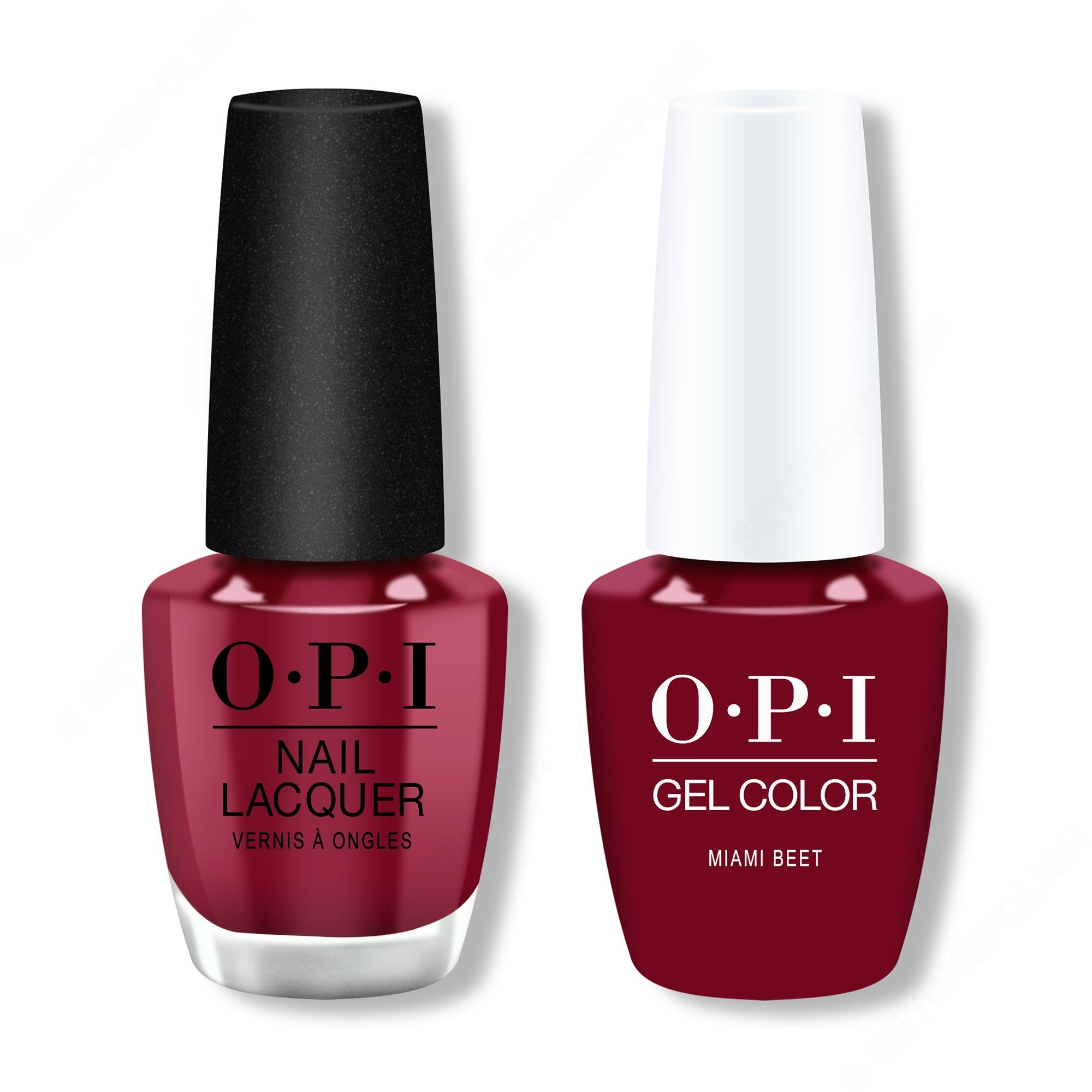 OPI - Gel & Lacquer Combo - Miami Beet - Red Gel & Lacquer