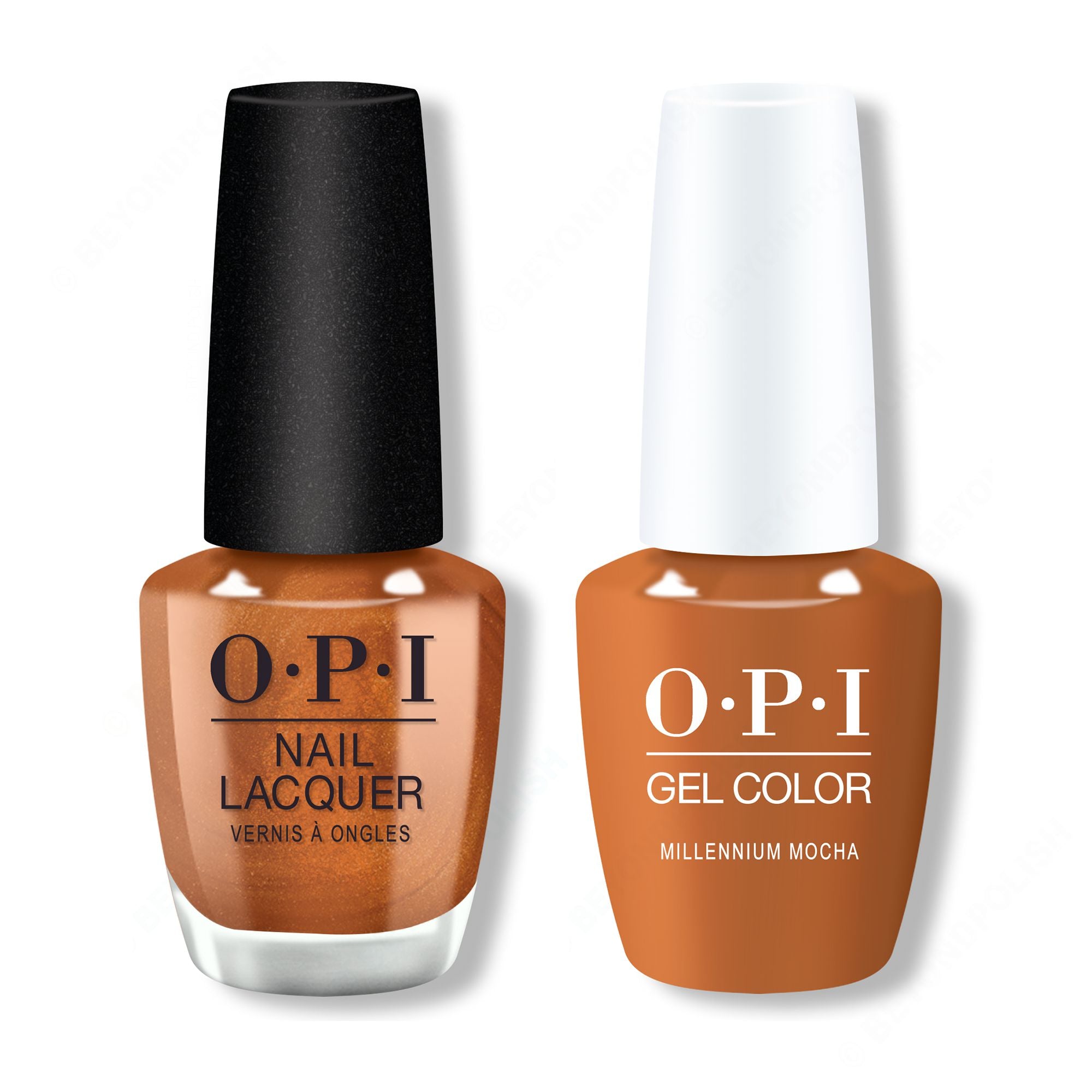 OPI - Gel & Lacquer Combo - Millennium Mocha - Gel & Lacquer Polish at Beyond Polish