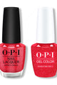 OPI - Gel & Lacquer Combo - Rhinestone Red-y - Gel & Lacquer Polish at Beyond Polish