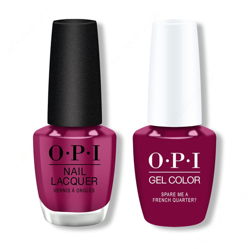 OPI - Gel & Lacquer Combo - Spare Me A French Quarter