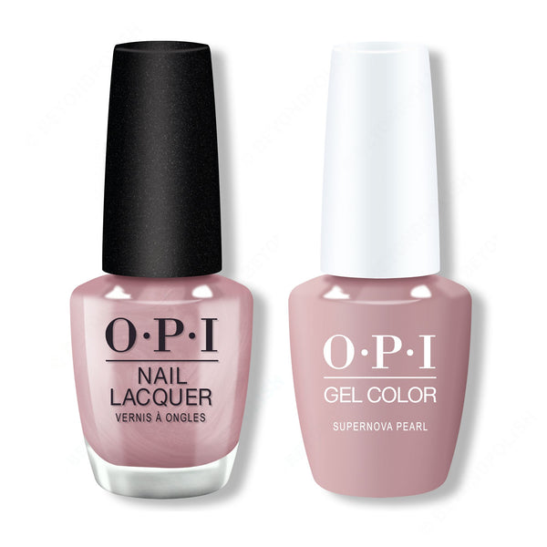 OPI - Gel & Lacquer Combo - Supernova Pearl - Pink Gel & Lacquer