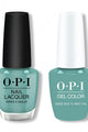 OPI - Gel & Lacquer Combo - Verde Nice To Meet You - Gel & Lacquer Polish at Beyond Polish