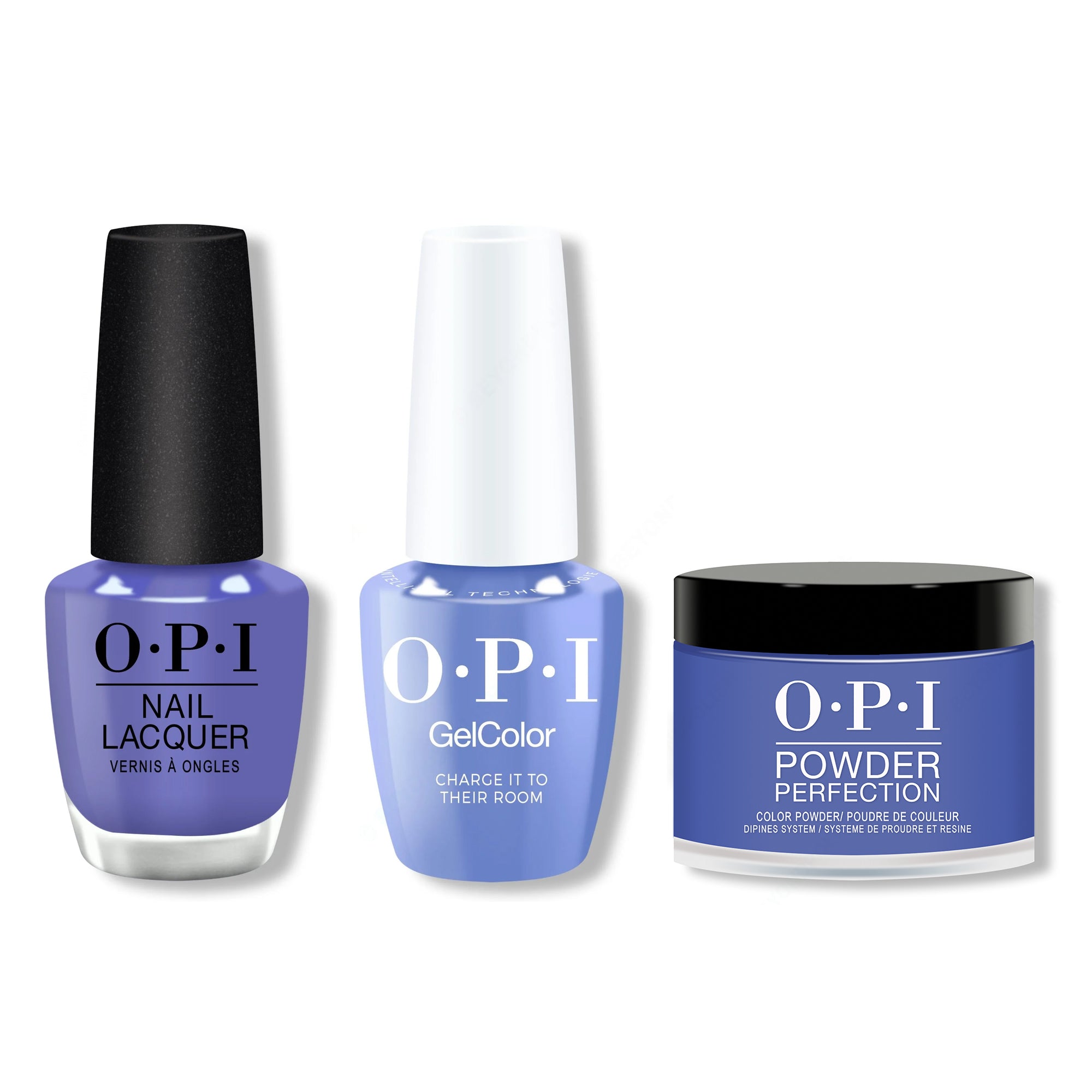 OPI - Gel, Lacquer & Dip Combo - Charge it to their Room - Gel, Lacquer & Dip at Beyond Polish