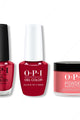 OPI - Gel, Lacquer & Dip Combo - Color So Hot It Berns - Gel, Lacquer & Dip at Beyond Polish