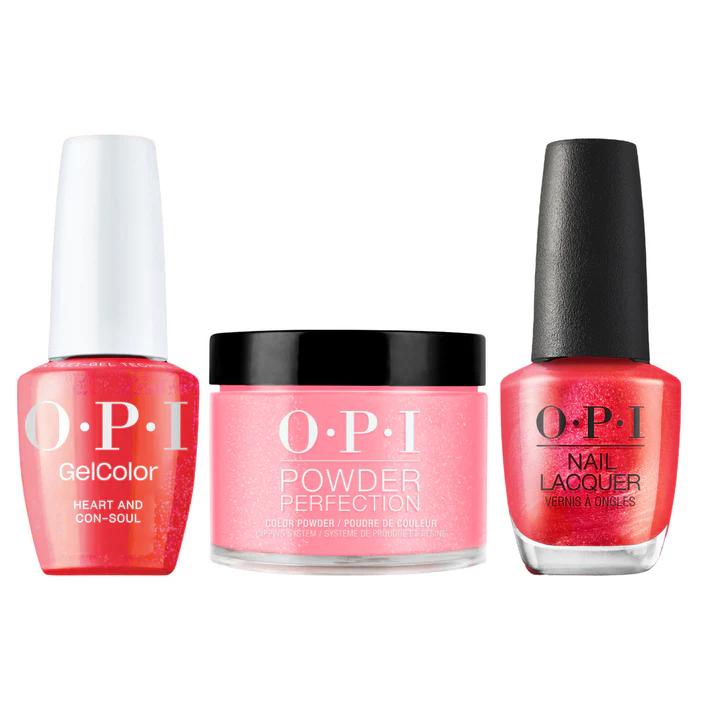OPI - Gel, Lacquer & Dip Combo - Heart and Con-Soul - Gel, Lacquer & Dip at Beyond Polish