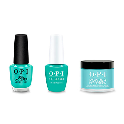 OPI - Gel, Lacquer & Dip Combo - I'm Yacht Leaving