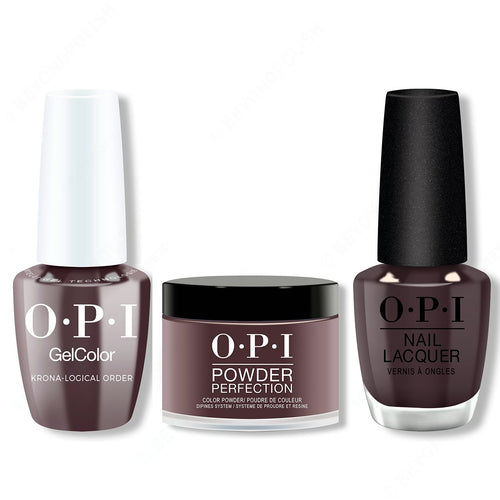 OPI - Gel, Lacquer & Dip Combo - Krona-logical Order