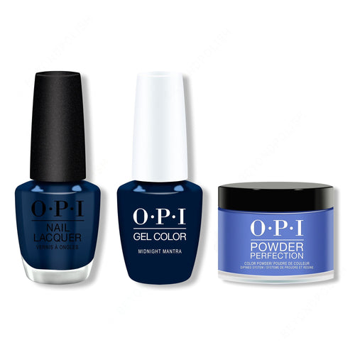 OPI - Gel, Lacquer & Dip Combo - Midnight Mantra