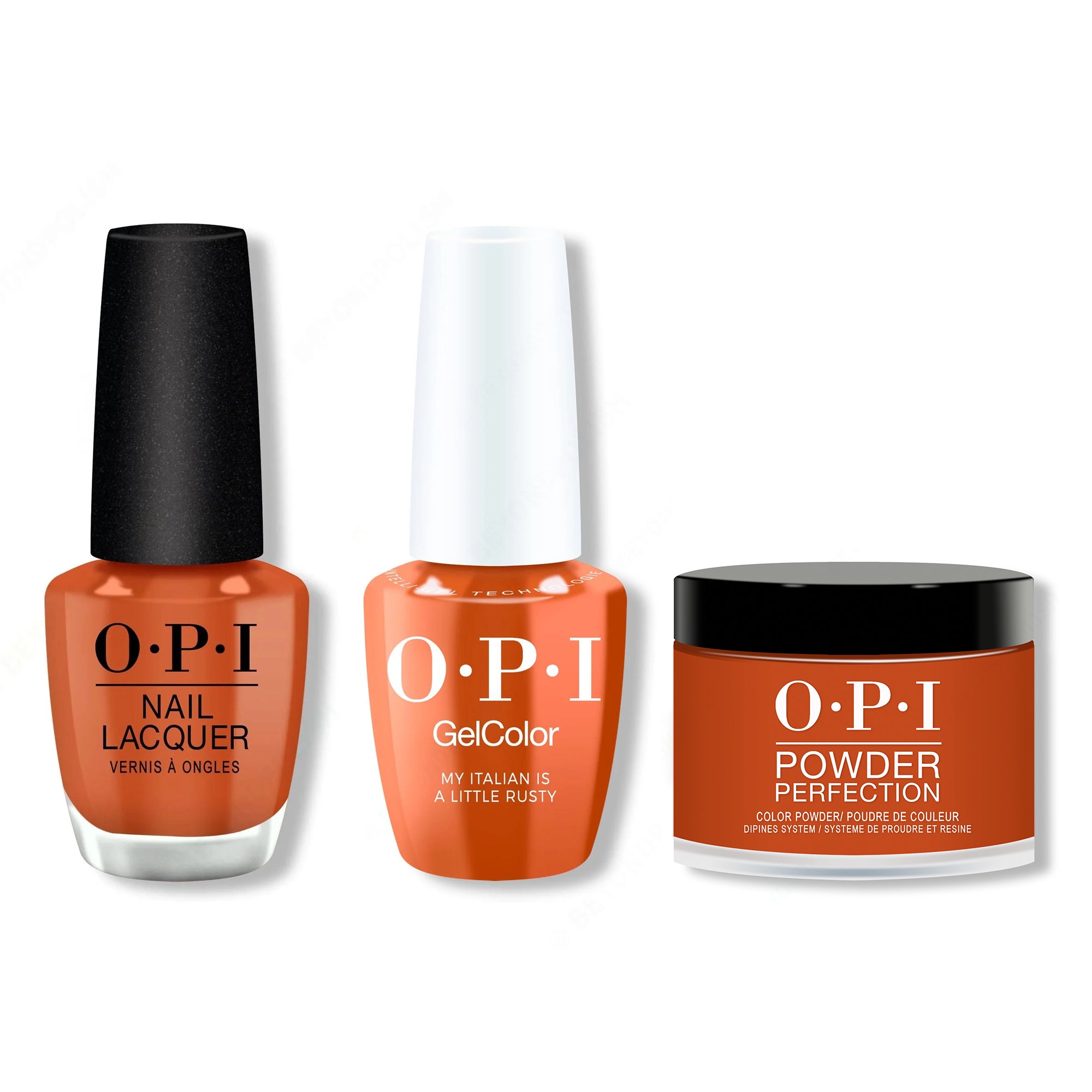 OPI - Gel, Lacquer & Dip Combo - My Italian is a Little Rusty - Gel, Lacquer & Dip at Beyond Polish