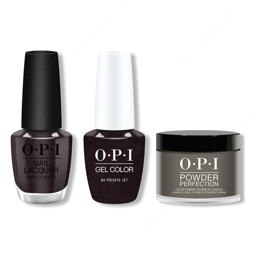 OPI - Gel, Lacquer & Dip Combo - My Private Jet