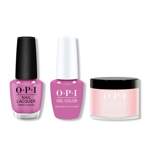 OPI - Gel, Lacquer & Dip Combo - One Heckla of a Color!
