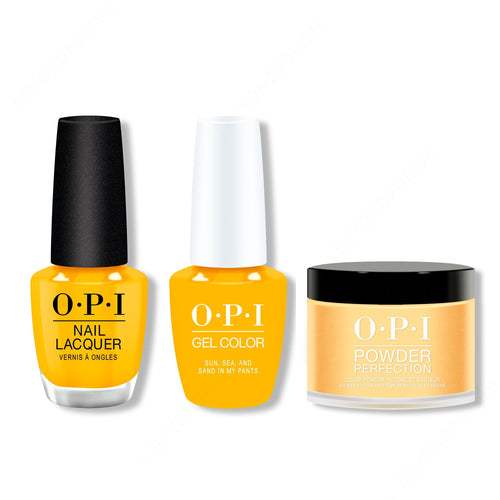 OPI - Gel, Lacquer & Dip Combo - Sun, Sea, and Sand in my Pants