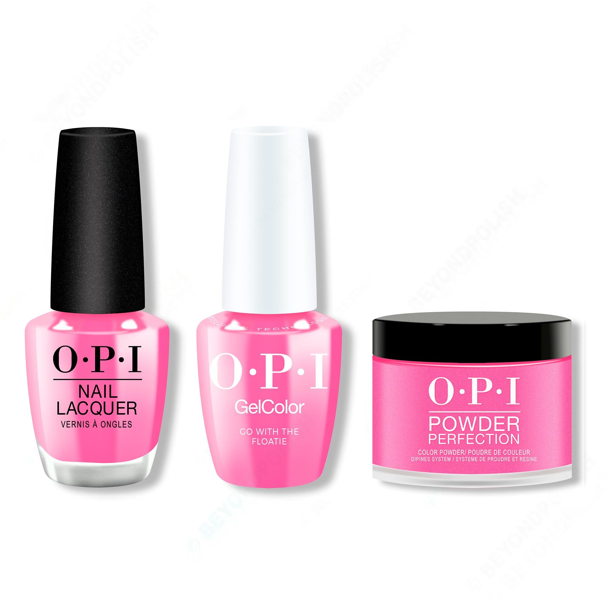 OPI - Gel, Lacquer & Dip Intelli-Gel Combo - Go with the Floatie - Gel, Lacquer & Dip at Beyond Polish