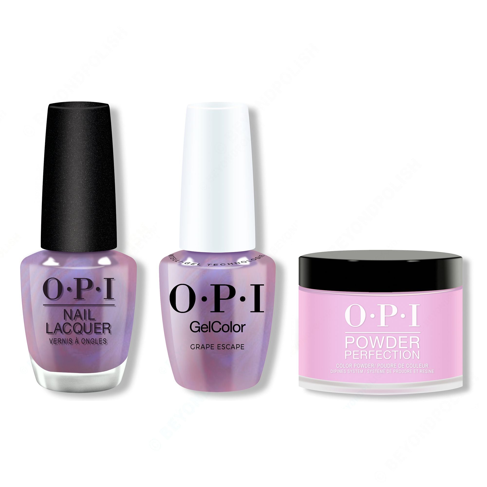 OPI - Gel, Lacquer & Dip Intelli-Gel Combo - Grape Escape - Gel, Lacquer & Dip at Beyond Polish