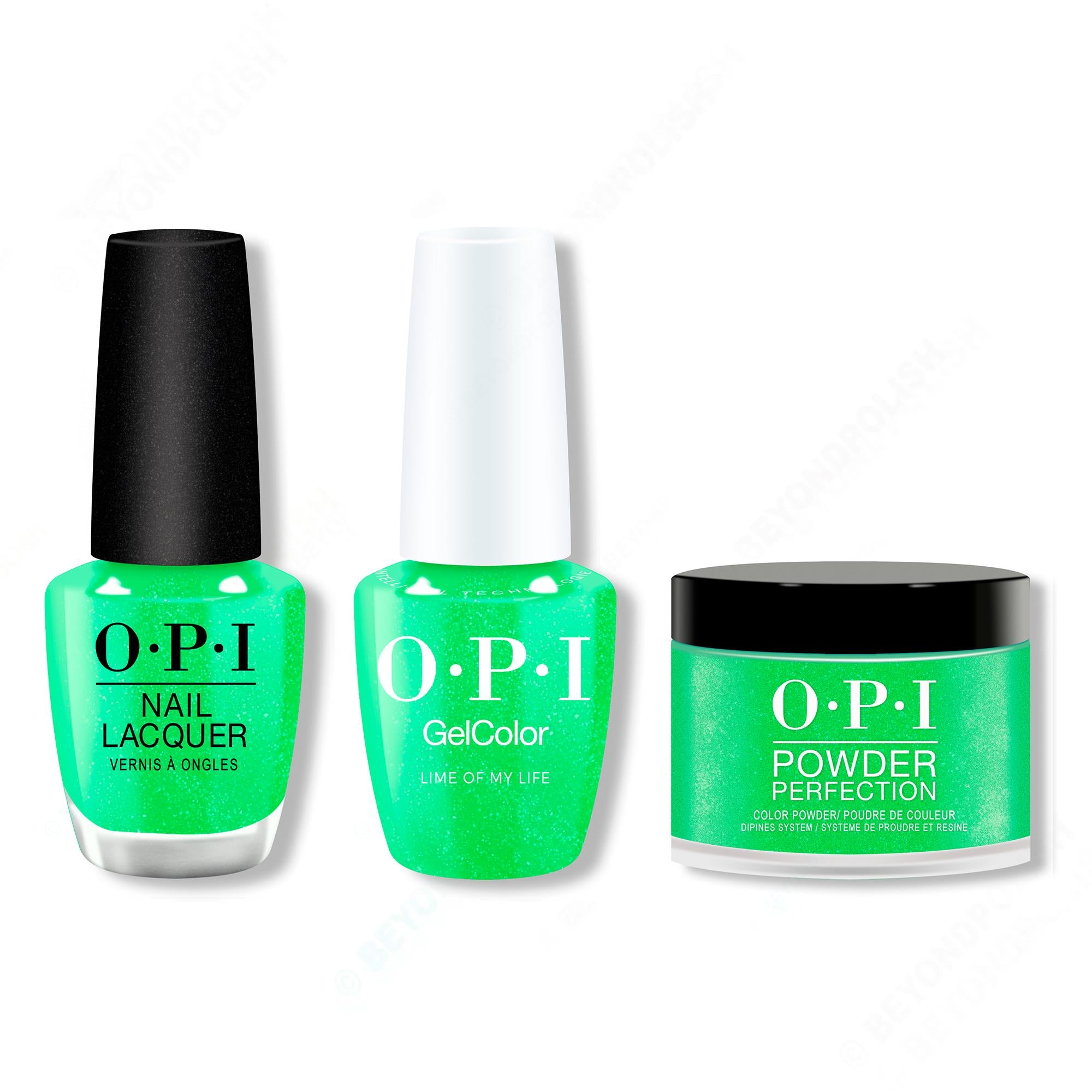 OPI - Gel, Lacquer & Dip Intelli-Gel Combo - Lime of My Life - Gel, Lacquer & Dip at Beyond Polish