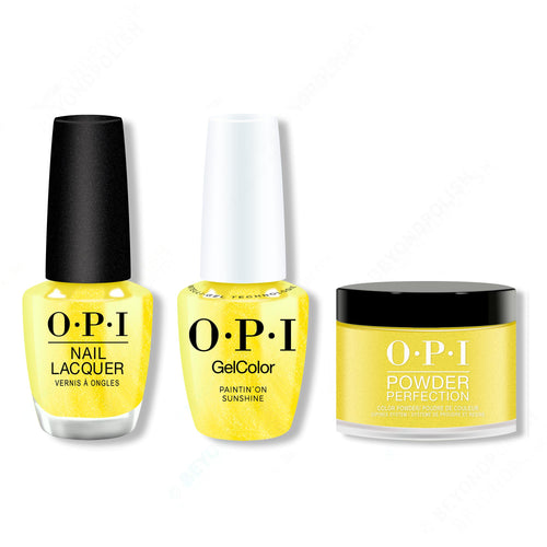 OPI - Gel, Lacquer & Dip Intelli-Gel Combo - Paintin' on Sunshine!