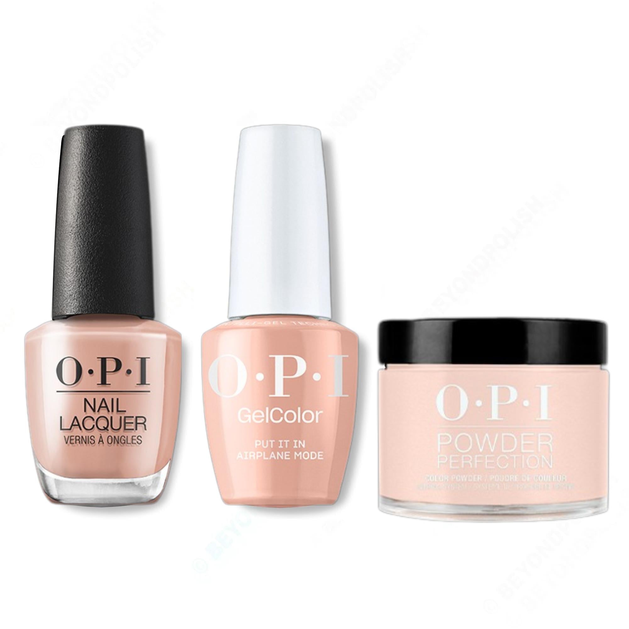OPI - Gel, Lacquer & Dip Intelli-Gel Combo - Put It in Airplane Mode - OPIcons Spring 2026 - Gel, Lacquer & Dip at Beyond Polish